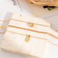 Jewelry Hip Hop Retro Metal Letter Tag Necklace Female Versatile Snake Bone Chain Hang Ball Necklace