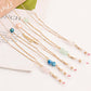 Mask hanging chain glasses hanging chain mask chain glasses chain stone mask chain picture stone glasses chain