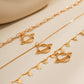 Jewelry Fashion Niche Metal Planet Necklace Female Simple Versatile Star Chain Clavicle Necklace