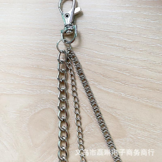 Sexy bikini shorts waist chain men and women neutral metal pants chain little punk personality pants chain