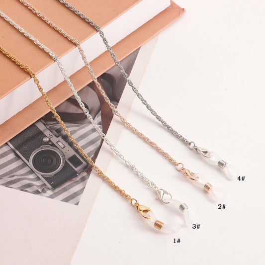 Fashion mask hanging chain eye chain simple mask chain metal glasses chain