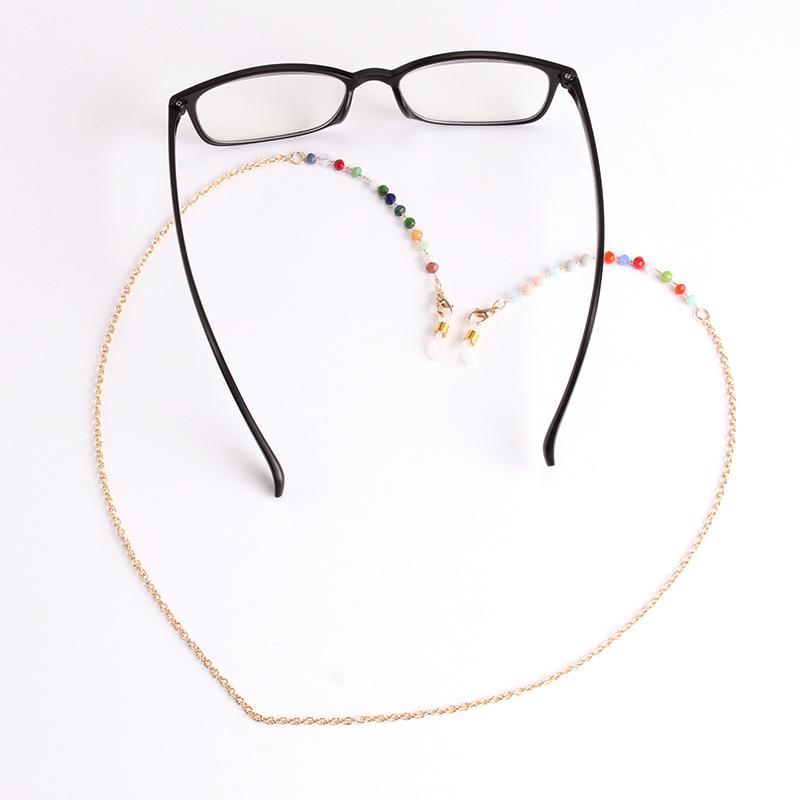 ins metal glasses chain simple mask chain fashion female glasses rope sunglasses anti-lost hanging neck chain accessories chain