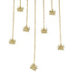 Jewelry long tassel spider chain leg chain female exaggerated metal insect spider thigh chain