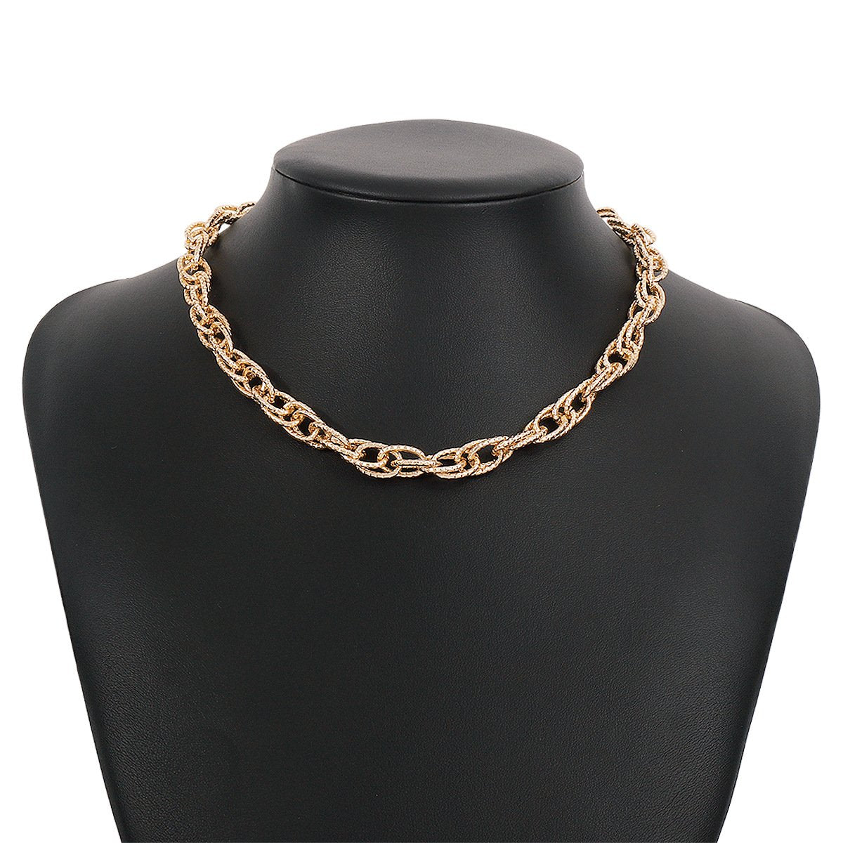 1195 Sweet cool niche temperament necklace texture chain net red personality necklace fashion cold necklace