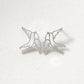 Jewelry simple personality hollowed out small swallow earrings pigeon small animal ear jewelry