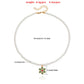 Jewelry Fashion Pearl Chain Drip Oil Snowflake Bell Christmas Tree Accessories Necklace Female Christmas Sweater Chain