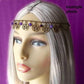 Multi-layer Ladies Chain Hair Band Headband Alloy Pentagram Crystal Headdress Necklace Dual Purpose