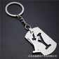 Stall 26 letters stainless steel tag car key chain key ring couple small gift pendant