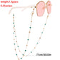 Mask hanging chain glasses hanging chain crystal glasses chain mask chain non-slip chain glasses chain