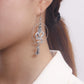 Jewelry bohemian retro trend snake earrings personality zodiac cobra ear hook earrings