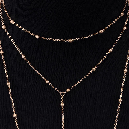 Jewelry Sexy Personality Bikini Bra Body Chain Ladies Body Bead Chain Accessories