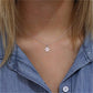 Jewelry Popular Cute Animal Cat Claw Foot Necklace Zinc Alloy Footprint Necklace