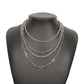 N9435 Personalized Exaggerated Chain Necklace Hip-Hop Punk Diamond Necklace Hollow Retro Multilayer Necklace
