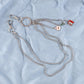 Christmas Gift Giving Old Man Snowflake Decoration Double Pants Chain Fashion Christmas Gift