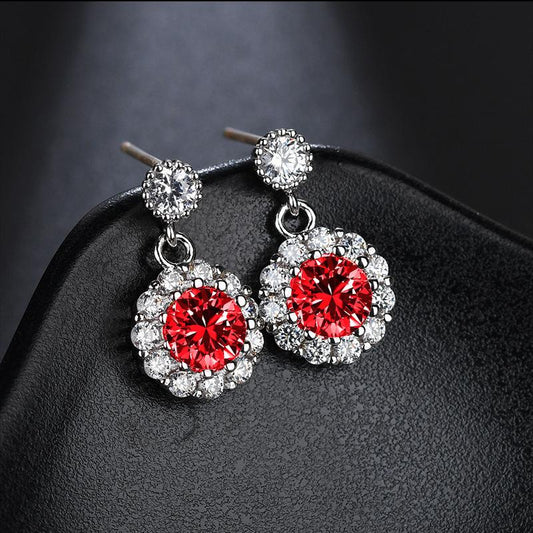 Fashion Summer Niche Design Sense Short Women's Pendant Earrings Accessories Simple Earrings Female Jewelry