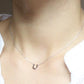 Necklace Horseshoe Smart Pendant Simple Fashion Clavicle Chain Necklace Tanabata Gift U-shaped Necklace