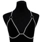 Personality Punk Chest Chain Female Sexy Fashion Metal Bikini Beach Chest Chain Body Chain Accessories