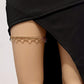 Fashion sexy leg chain street shot metal chain love thigh chain personality night elastic bandage leg ring female