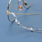 Jewelry Angel Wings Glasses Chain Temperament Beads Chain Mask Mask Fixed Accessories