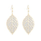 Hot Jewelry Small Leaf Earrings Female Oval Earrings