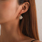 Jewelry Creative Fashion Alloy Scallop Earrings Earrings Female Simple Retro Geometric Shell Earrings
