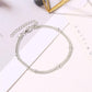 Popular jewelry personality simple multi-layer snake bone anklet fashion double layer ladies summer foot accessories