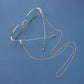 Jewelry 1.2mm Snake Bone Chain Glasses Chain Mask Mask Fixed Accessories