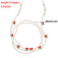 Accessories trend color rice beads glasses chain jewelry beaded accessories mask chain non-slip