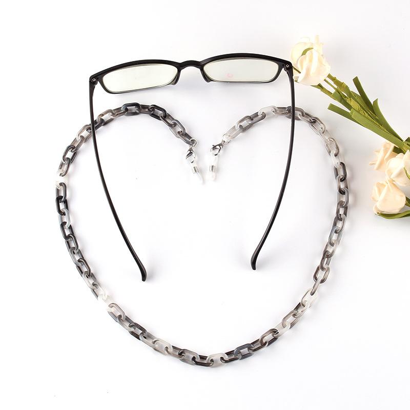 Mask extension chain acrylic children's mask rope chain glasses chain lanyard anti-slip anti-lost