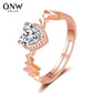 Jewelry temperament zircon heart-shaped ring creative electrocardiogram love ring female Valentine's Day gift