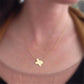 Texas Alloy Necklace US State Map Clavicle Chain