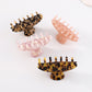 F428 Internet celebrity simple and gentle shark hair clip female personality plate fashion lazy hair accessories back head clip