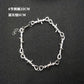 Jewelry punk prickly thorn blade pendant male and female necklace hip-hop street hipster necklace