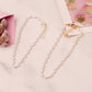 Accessories Fashion Personality Thin Chain Foot Decoration Pearl Beach Simple Creative Female Alloy Anklet