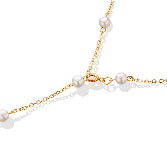 Jewelry Fashion Personality Various Wearing Methods Pearl Combination Necklace Necklace