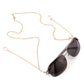 Rhinestone mask hanging chain glasses chain anti-lost glasses rope silicone non-slip ring mask chain