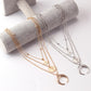 Portrait coin pendant necklace female net red ins simple temperament light luxury niche design indifferent crescent clavicle chain
