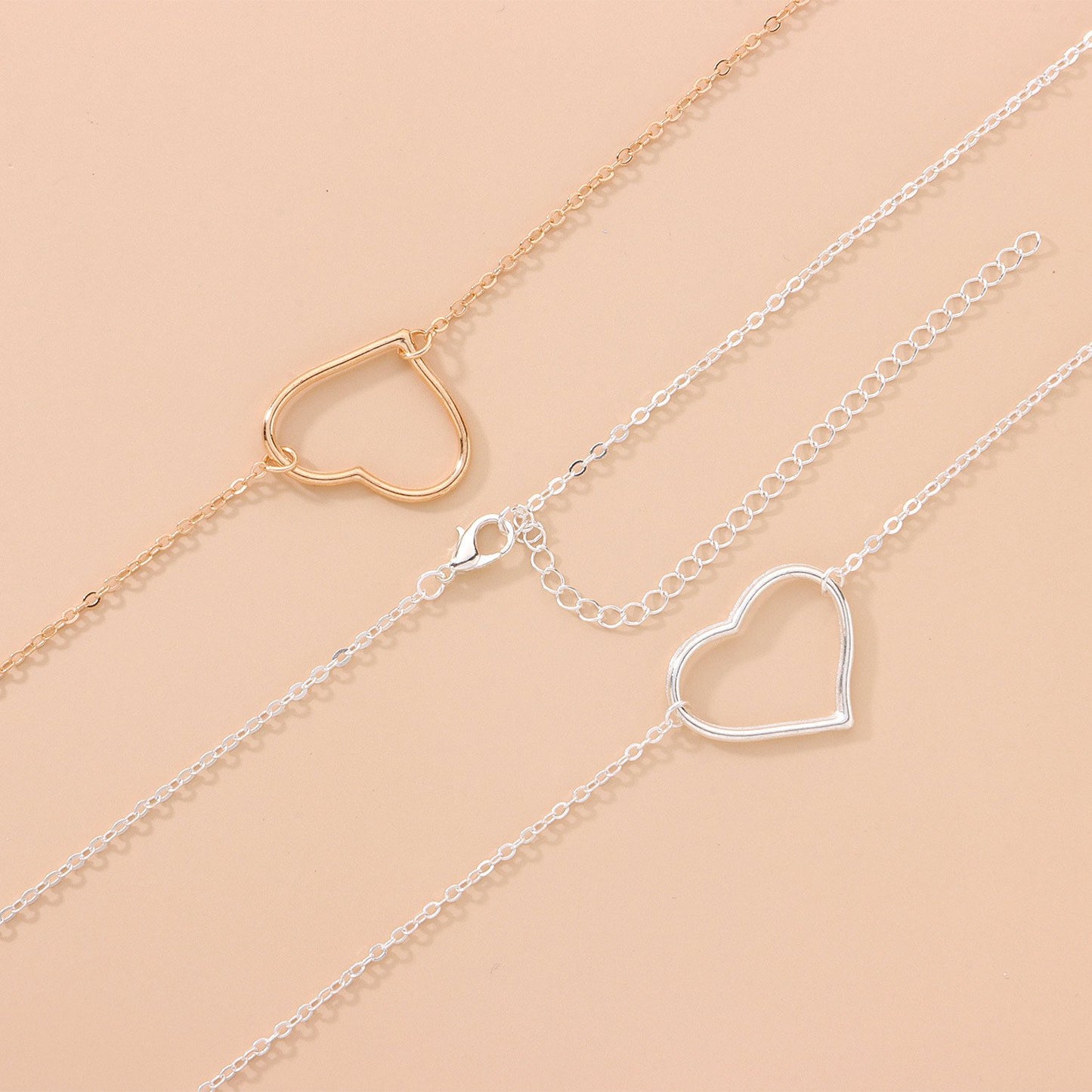 Jewelry Sexy Peach Heart Heart Shaped Waist Chain Body Chain BodyBellyCHAIN