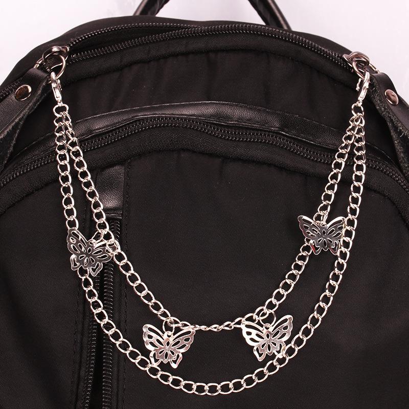 Simple Fashion Love Niche Luggage Pendant Jewelry Trend Butterfly Shoulder Bag Accessories Bag Chain