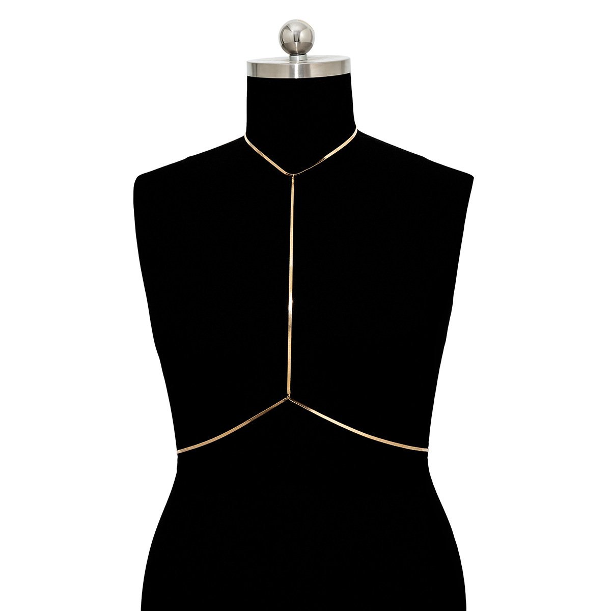 Jewelry Fashion Night Bikini Dress Sexy Snake Bone Chain Necklace One Body Chain Female