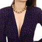 Jewelry Exaggerated Metal Short Twist Necklace Punk Thick Chain Embossed Portrait Tag Necklace