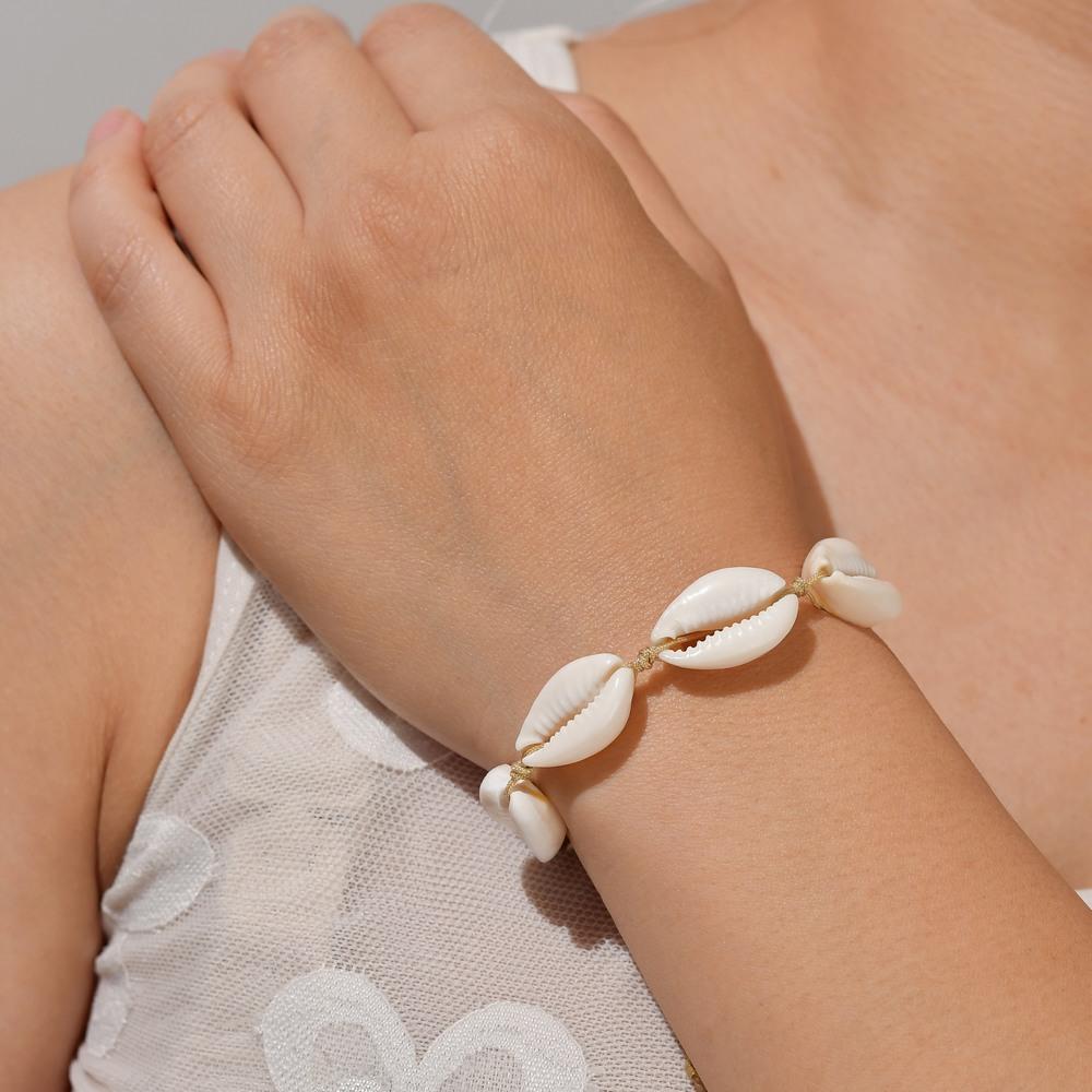 Jewelry Simple Shanghai Style Large Shell Bracelet Bohemian Jewelry