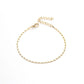 Simple Beach Ladies Anklet Anklet Metal Chain Trend Fashion Female Foot Bare Chain