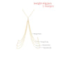 Fashion Exaggerated Multilayer Tassel Pearl Body Chain Necklace