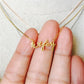 19 years of jewelry explosive style wifey necklace wifey wife English letter pendant chain