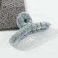 F4965 personality temperament sweet plush velvet clip mohair girl heart cute and elegant autumn and winter shark clip