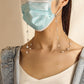 Baroque special-shaped pearl handmade mask chain fashion ins hanging chain anti-lost anti-drop glasses chain