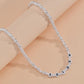 Fashion Shaped Gourd Pearl Necklace English Letter GOLDEN Clavicle Necklace Accessories