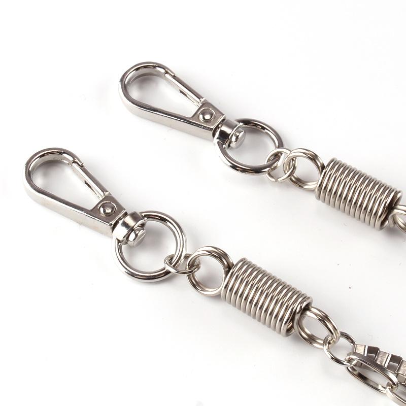 Pants chain ins net red metal iron chain pants hanging chain ornaments double-layer spring hip-hop pants chain trend for men and women