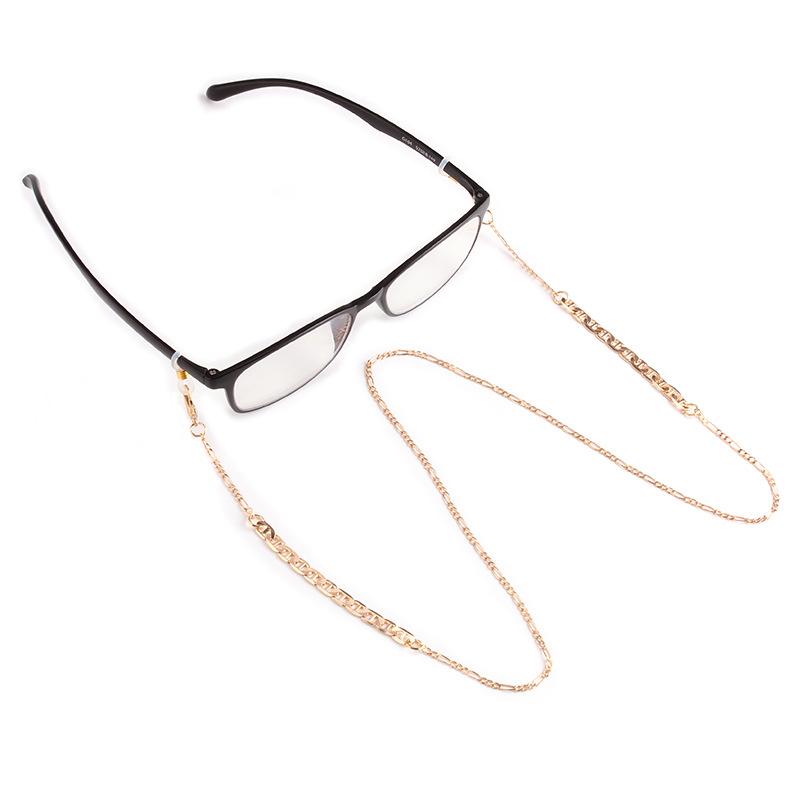 Glasses chain female hanging neck alloy star same style fashion mask chain sunglasses chain lanyard chain male